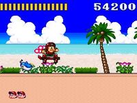 une photo d'Ã©cran de Super Adventure Island sur Nintendo Super Nes